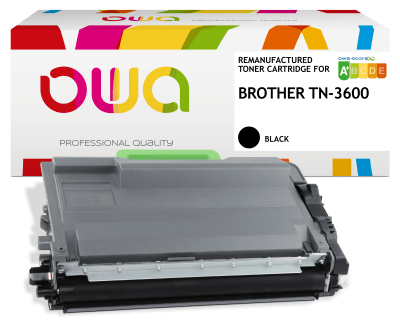 OWA Remanufacted Black Toner BROTHER TN-3600